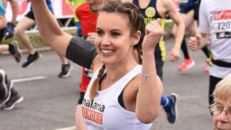 Charlie runs London Marathon for Malaria No More UK in 2019