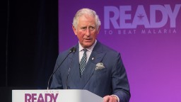 Prince Charles at the Malaria Summit London 2018