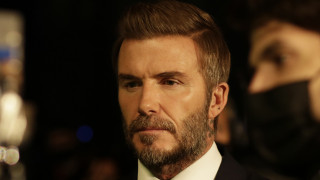 David Beckham and director from Ridley Scott Associates