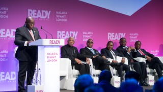 Leaders at the Malaria Summit 2018