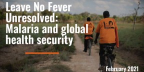 Leave No Fever Unresolved: Malaria and global health security