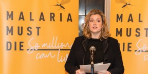 Penny Mordaunt makes a stand at Commonwealth Day event